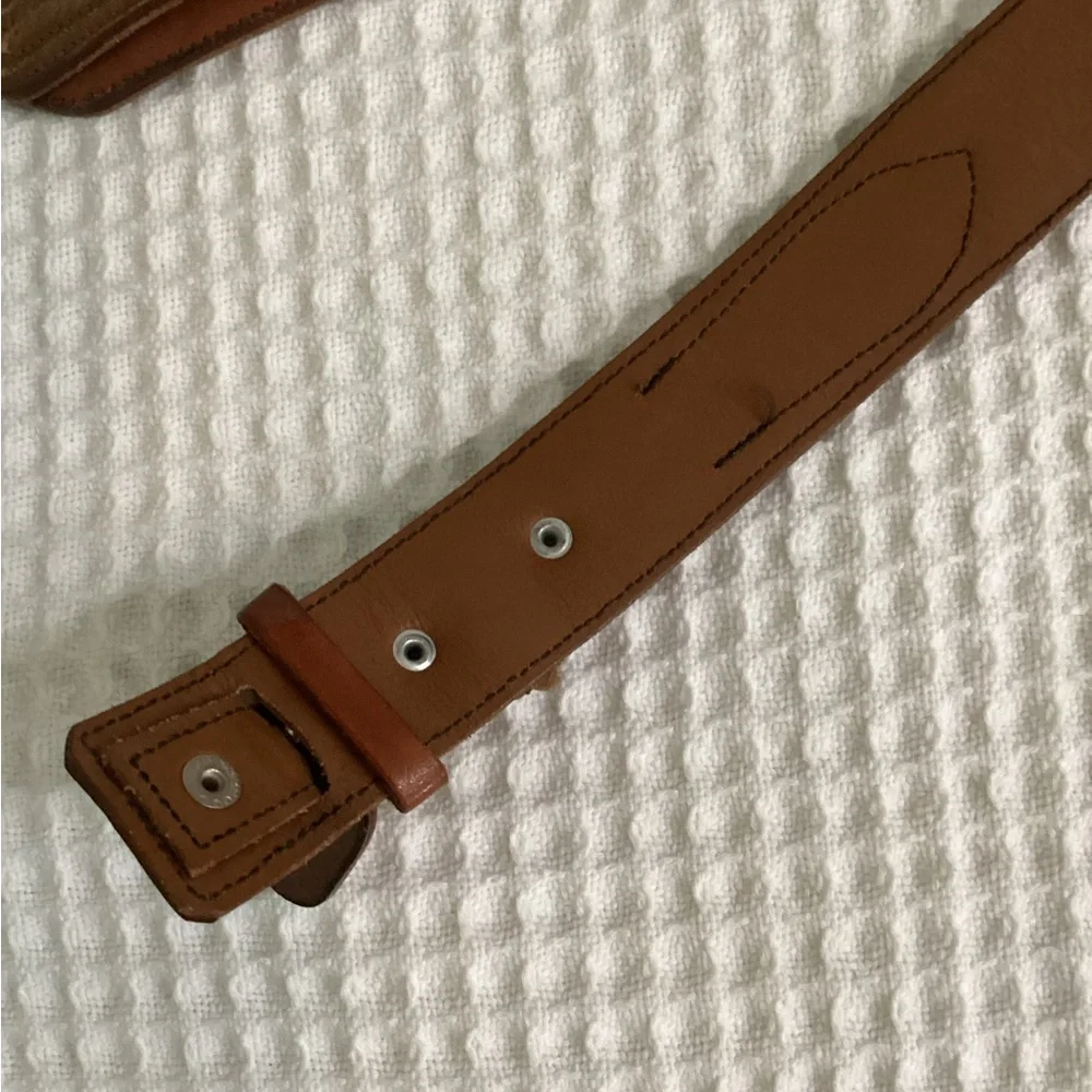 Hand Crafted Leather and Horse Hair Men’s size 42 Belt